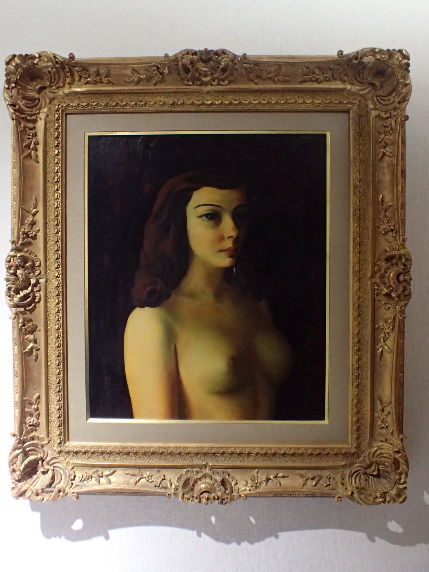 モイーズ・キスリング 1951年『少女像 裸婦』油彩 仏寸14号