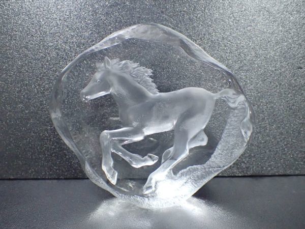 ♦商品入荷情報♦MATS JONASSON マッツ・ジョナサン Sweden HORSE 馬 文鎮 オブジェ