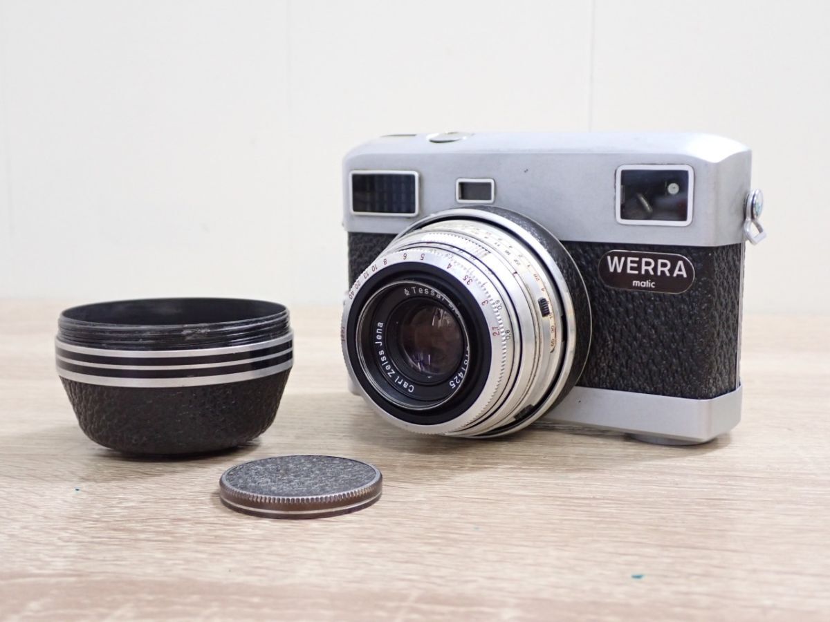 Carl Zeiss Jena WERRA matic Tessar 50mm F2. 中古品