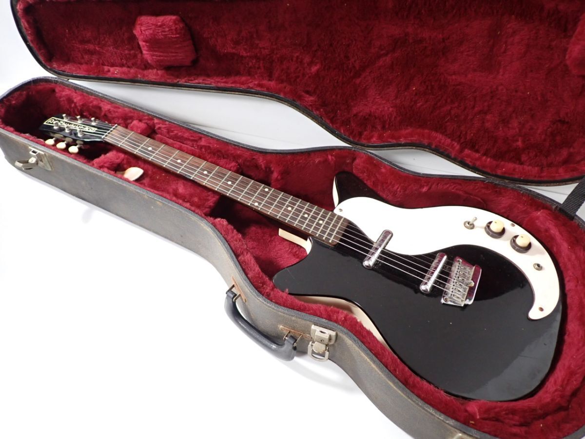 Danelectro ダンエレクトロ 59DC エレキギター ショートホーン ハードケース付き 中古品